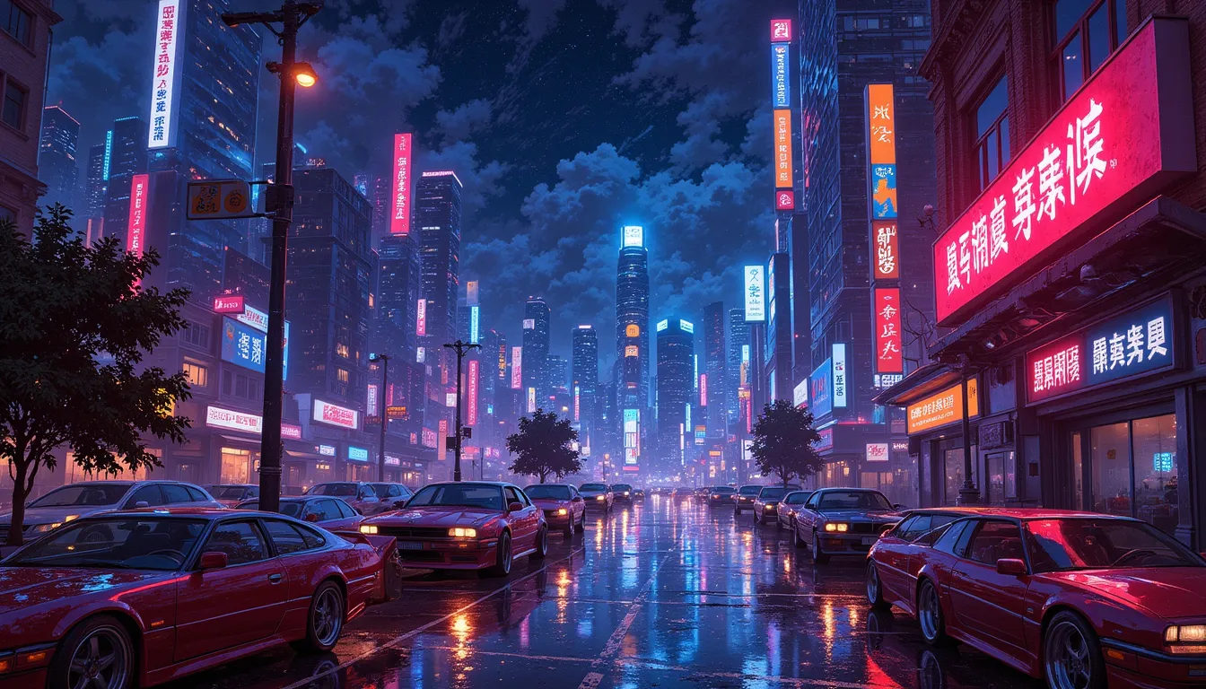 Cyberpunk NFT Kunstwerk 3